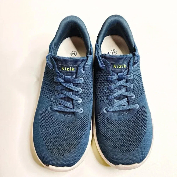 Kizik Lima Breathable Knit Hands Free Athletic Sneakers Blue Size‎ 10.5 Wide - Picture 3 of 9